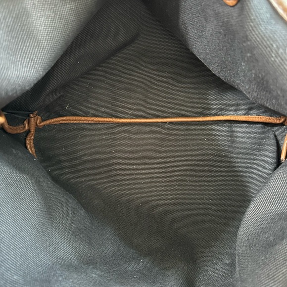 Fossil Origami Llama Print Canvas Shoulder Bag/ Tote - Picture 6 of 11